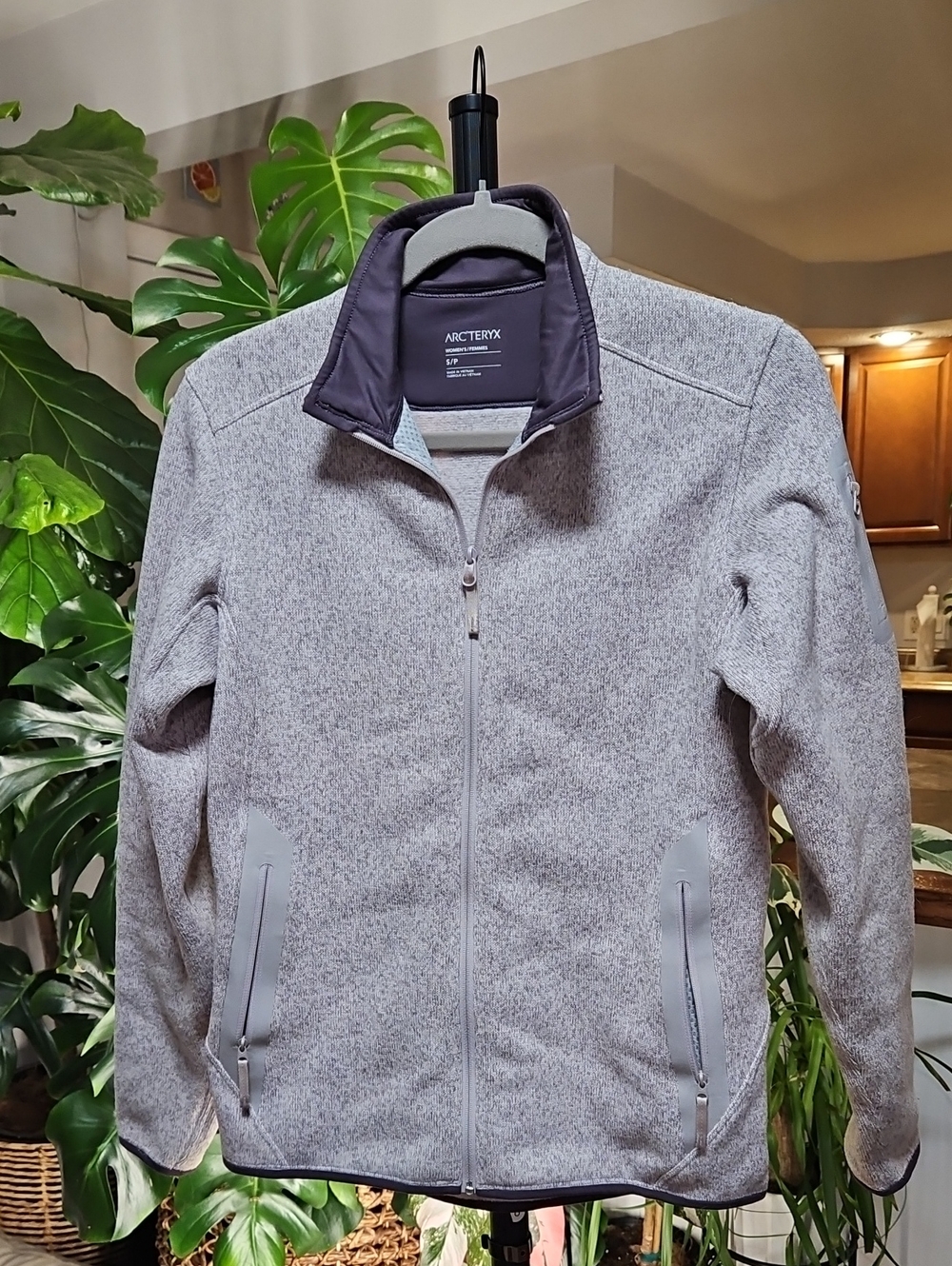 Arc'teryx Light Heather Gray Softshell Jacket